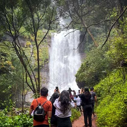 Hebbe Falls in chikmagalur